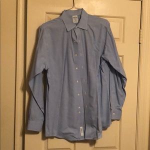 Brooks Brothers Slim Fit blue/white checked shirt